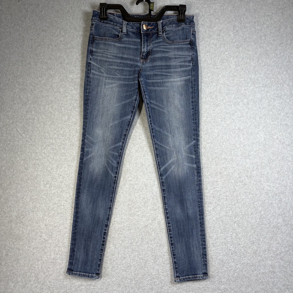 American Eagle Outfitters Jegging Womens 4 Blue 360 Super Stretch Skinny